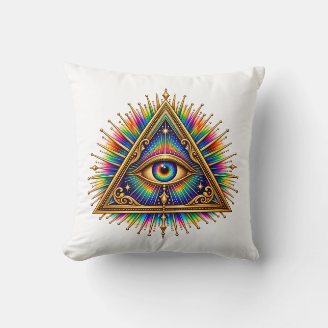 Coussin Œil de Soleil Cobalt (Recto)