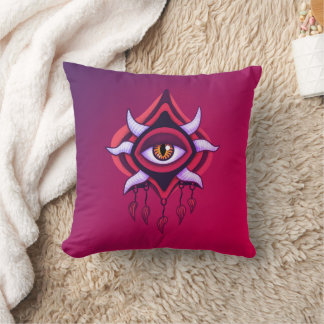 Coussin Oeil démon Vaporware - Gothique coloré