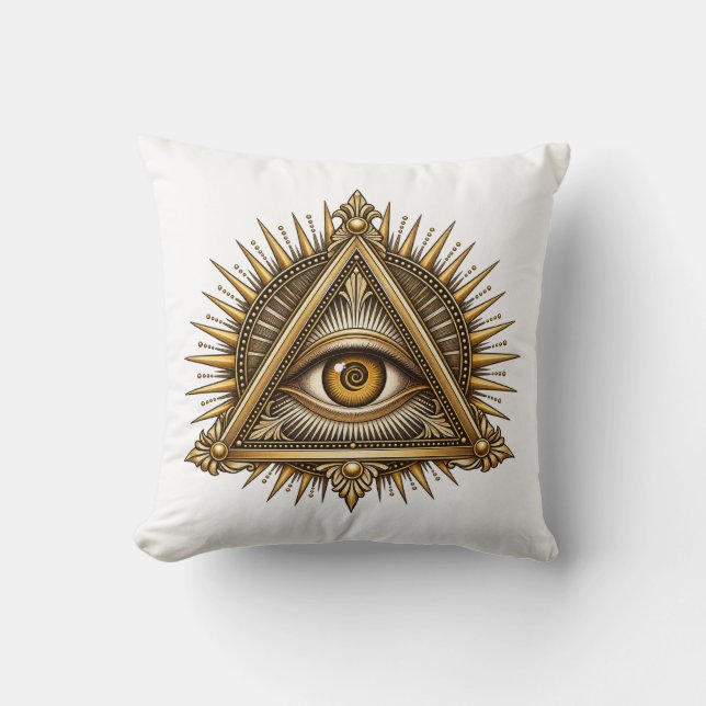 Coussin Œil d'or antique (Recto)