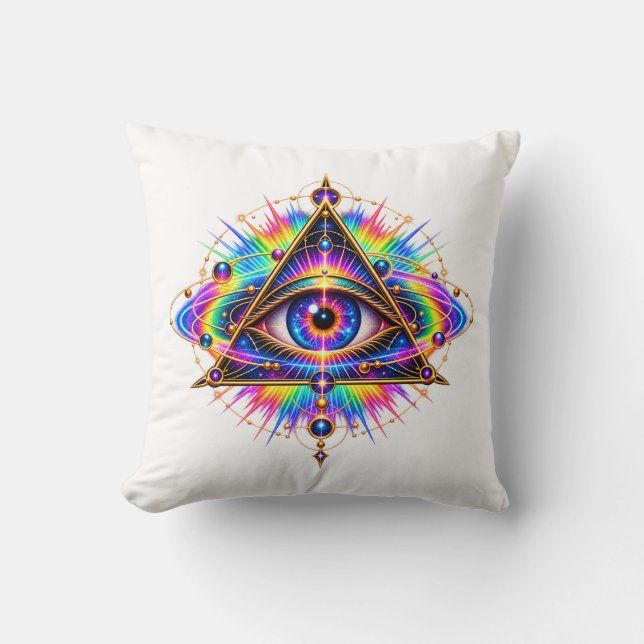 Coussin Œil d'orbite prismatique (Recto)