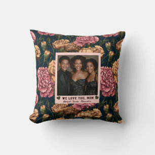 Coussin Œillet Joyeux Anniversaire Maman Pendaison de Crèm