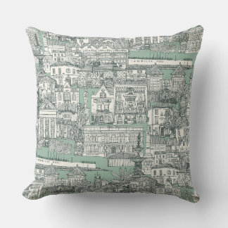 Coussin OEuf de canard baumier Penzance toile