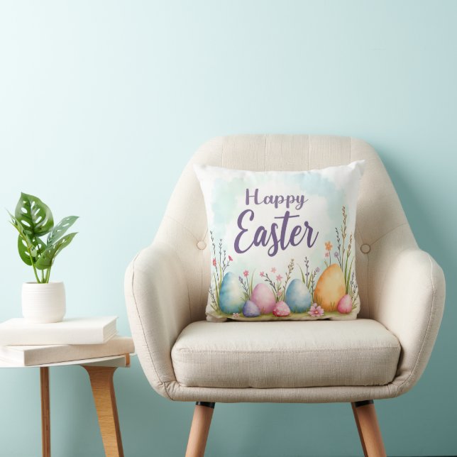 Coussin Œufs de Pâques Tendances Belle Collection (Chaise)