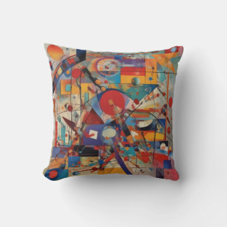 Coussin Oeuvre Abstraite moderne