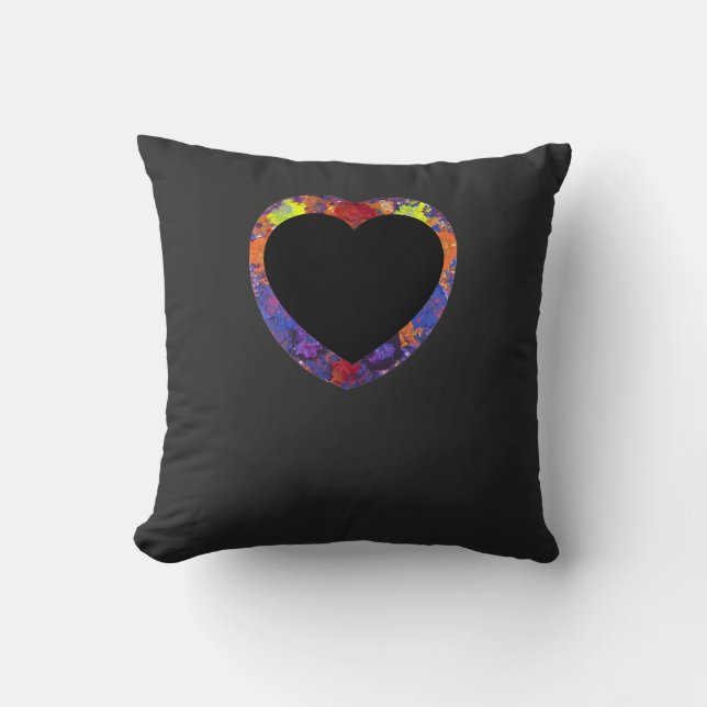 Coussin     Œuvre d'art faite main – Chien près de la casc (Recto)