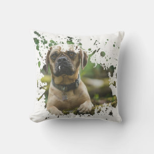Coussin OEuvre de chien mignon
