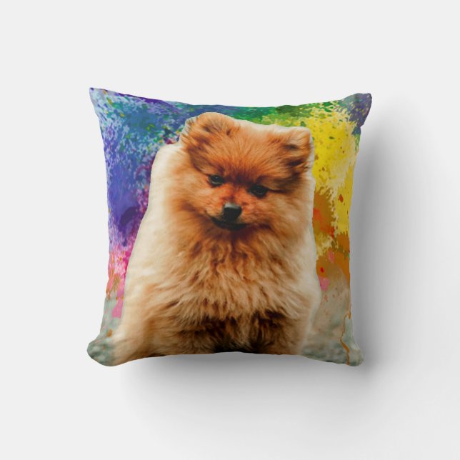Coussin Oeuvre de marionnettes mignonne (Recto)