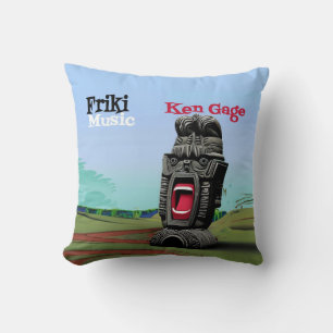 Coussin Officiel Ken Gage Friki Music Album Doubleside