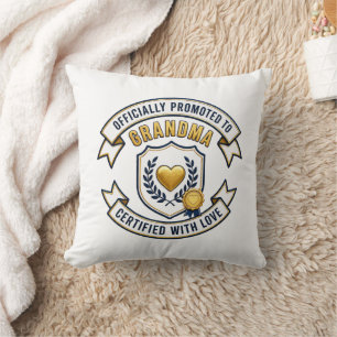 Coussin Officiellement promue grand-mère