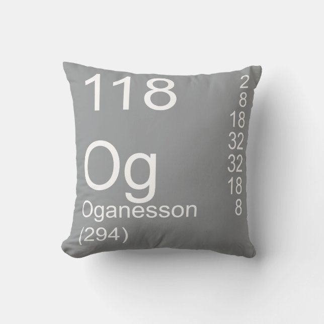 Coussin Oganesson (Recto)