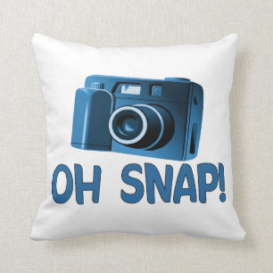 Coussin Oh appareil-photo instantané