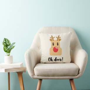 Coussin Oh Deer Christmas
