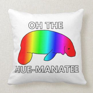 Coussin Oh le HUE-MANATEE
