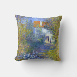 Coussin Oies du Creek Claude Monet Art