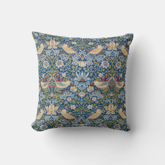 Coussin Oiseau Art Nouveau Design