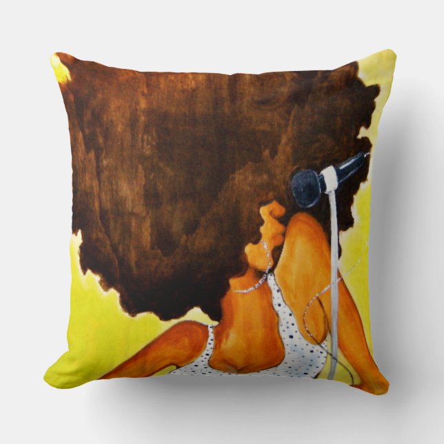 Coussin Oiseau chanteur (Recto)