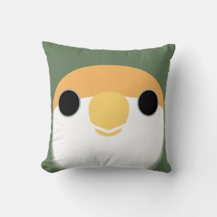 Coussin Oiseau de mer à tête brune (Ardoise)