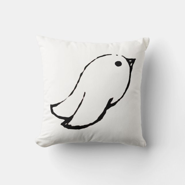 Coussin Oiseau d'Emo (Recto)