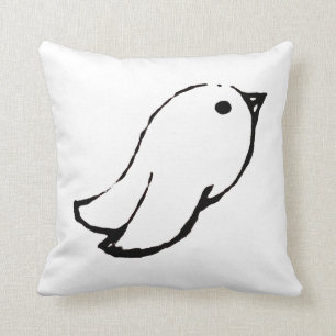 Coussin Oiseau d'Emo