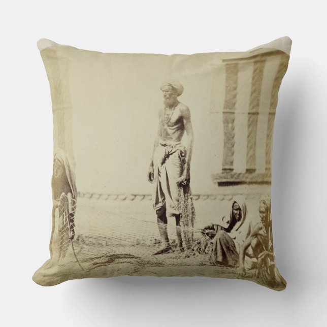 Coussin Oiseau-Receveurs, basse caste Hindus à Delhi, le (Recto)