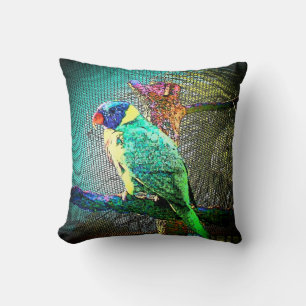 Coussin Oiseau tropical 1Design