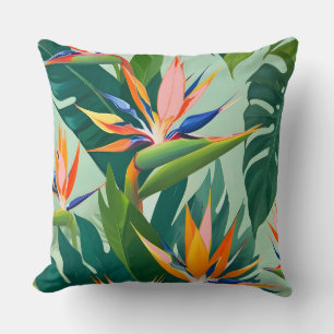 Coussin Oiseaux au paradis