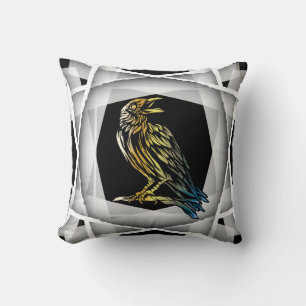 Coussin Oiseaux, corbeaux et ravens