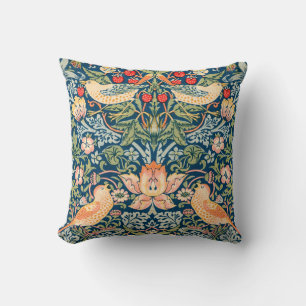 Coussin Oiseaux & Fleurs Art Wm Morris