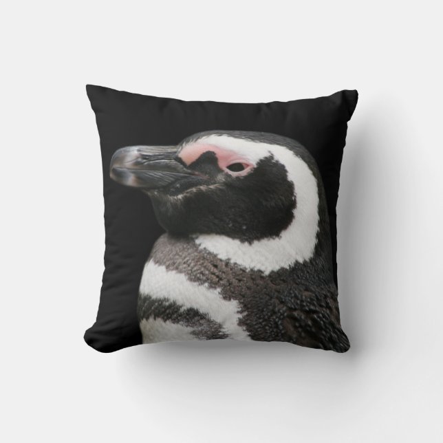 Coussin Oiseaux sauvages - Photo de Penguin (Recto)