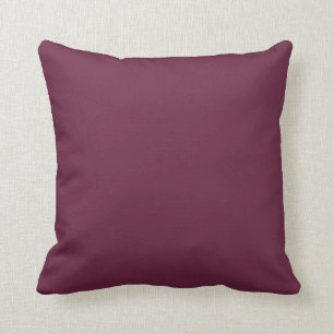 Coussin Old Mauve Solid Plain