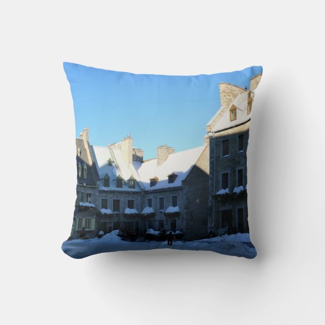 Coussin Old Québec, Québec, Canada (Recto)