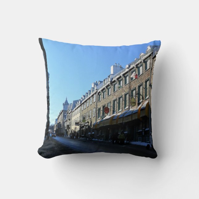 Coussin Old Québec, Québec, Canada (Recto)