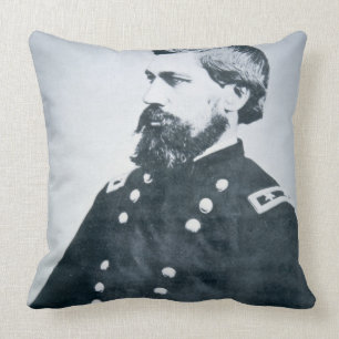 Coussin Oliver Otis Howard (photo de b/w)