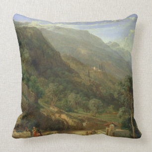 Coussin Oliveraies chez Varenna, lac Como, Italie, 1861 (o
