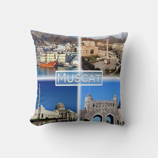 Coussin OM Muscat - Port - Central Business District - (Recto)