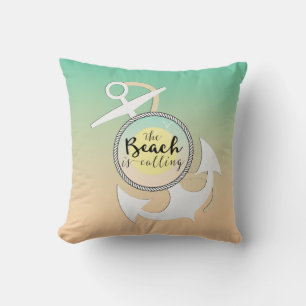 Coussin Ombre Beach Ancre nautique