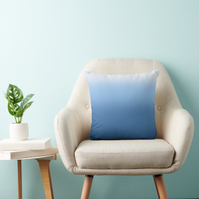 Coussin Ombre bleu côtier (Chaise)