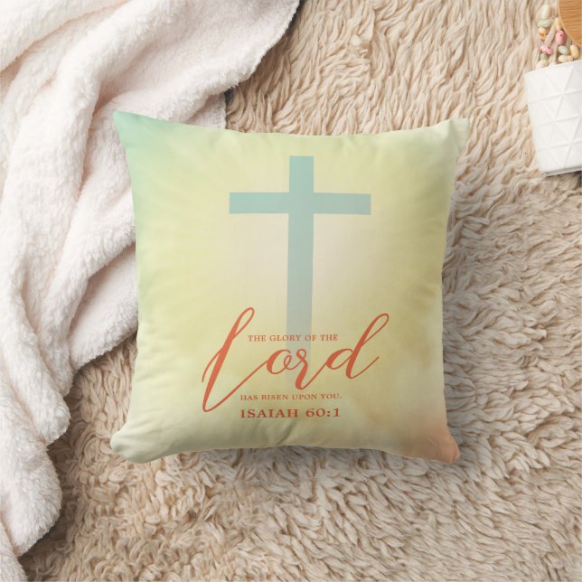 Coussin Ombre Croix Écriture Double Face (Couverture)