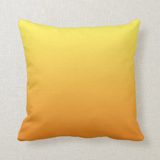 Coussin "Ombre Jaune Et Orange"