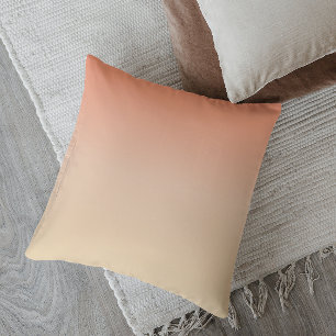 Coussin Ombre Minimaliste Crépuscule du désert
