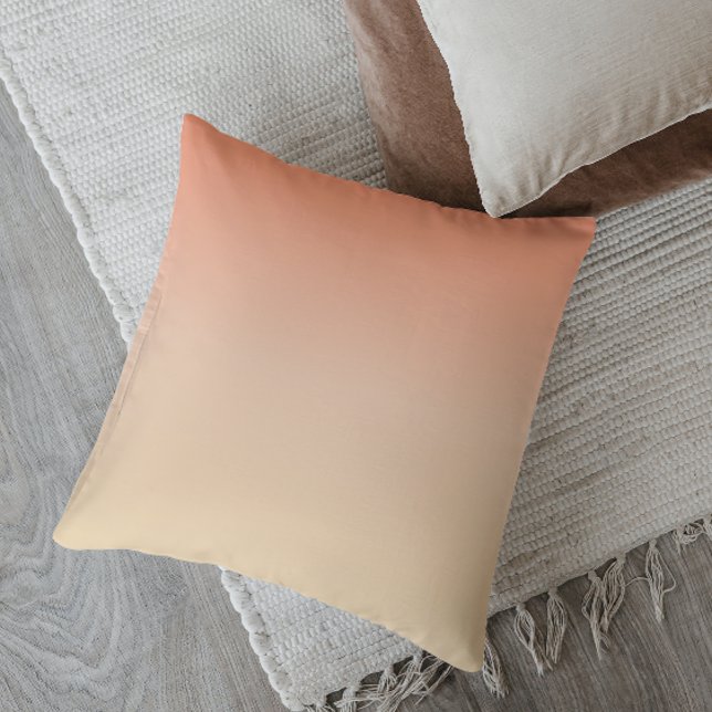 Coussin Ombre Minimaliste Crépuscule du désert (Créateur téléchargé)