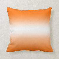 Ombre orange et blanc