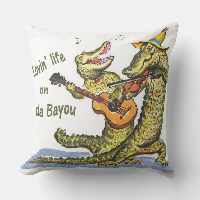 Coussin On da Bayou (Recto)