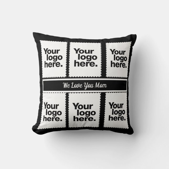 Coussin On t'aime maman (Recto)