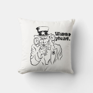 Coussin Oncle Sam
