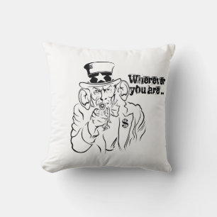 Coussin Oncle Sam