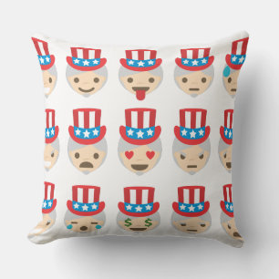 Coussin oncle sam emoji