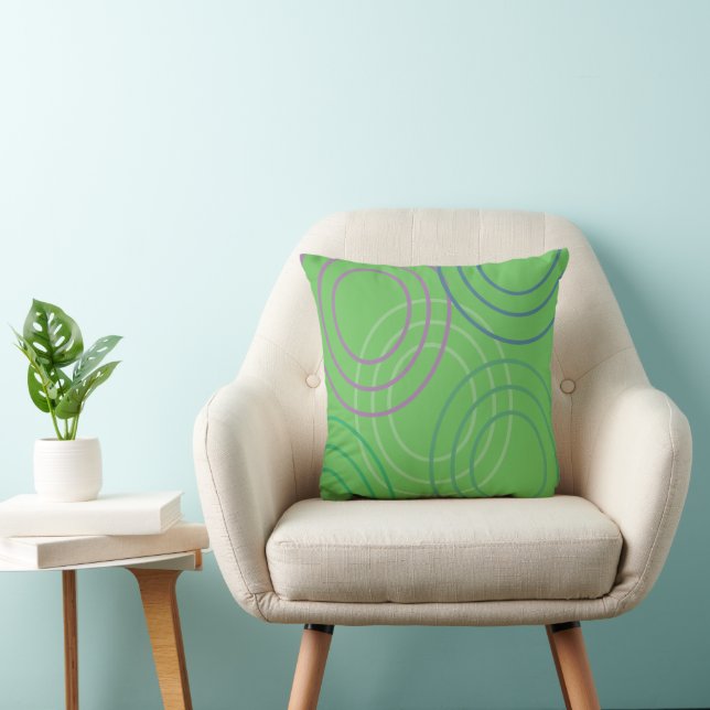 Coussin Ondes (Chaise)