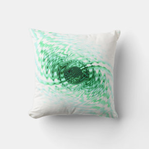 Coussin Ondes Abstraites et lumineuses tourbillonnent 3