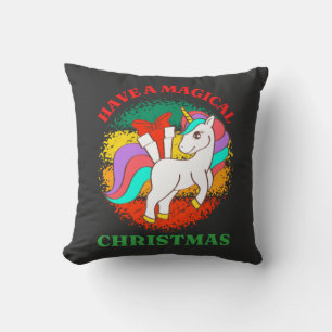 Coussin ont un noël magique